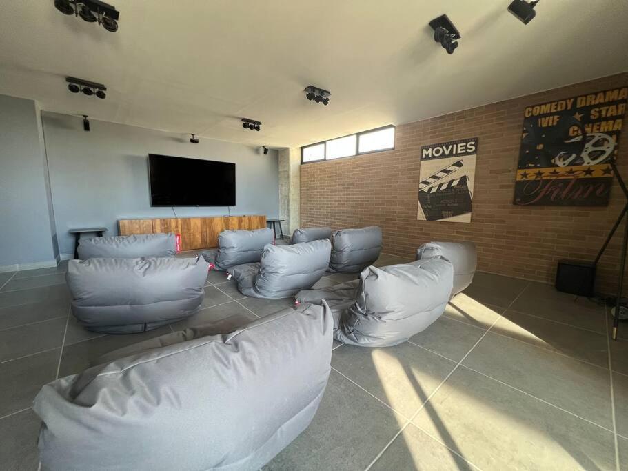 Apartmán Depa Boho Al Sur Pet Friendly Piscina Gym Sala De Cine Guadalajara Exteriér fotografie