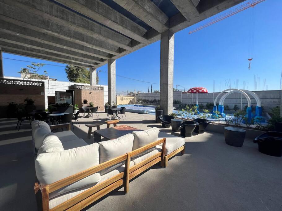 Apartmán Depa Boho Al Sur Pet Friendly Piscina Gym Sala De Cine Guadalajara Exteriér fotografie